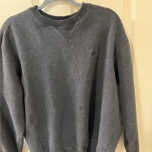 Fila Dark Gray Men's Crewneck Sweater